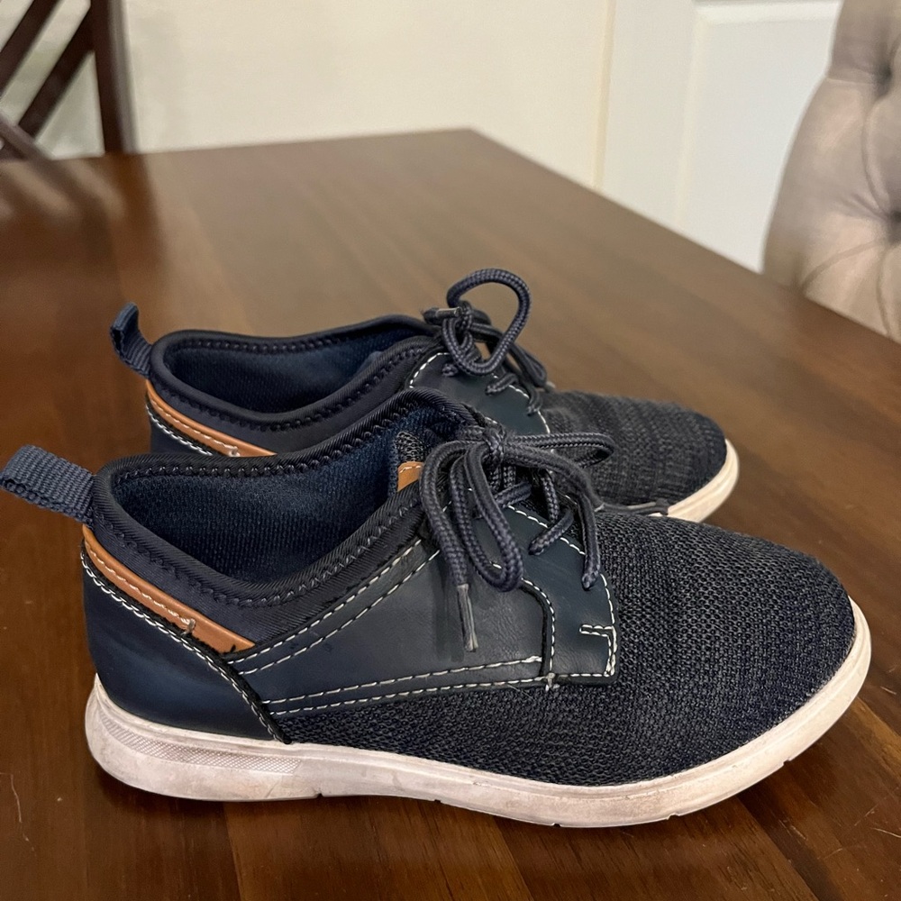 Kids Dress Shoes in Navy and Tan - Size 13 - Sonoma